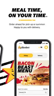 hardee's mobile ordering iphone images 2