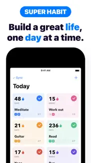 habit tracker - daily routine iPhone Captures Décran 1