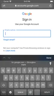 strongbox - password manager iphone capturas de pantalla 4