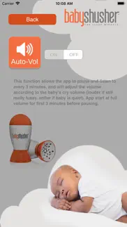 bebé shusher: sonido calma iphone capturas de pantalla 3