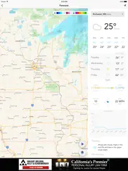 local weather radar & forecast ipad images 2