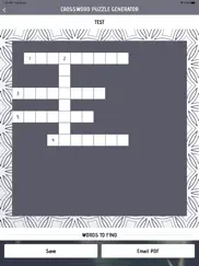 crossword puzzle generator ipad images 3