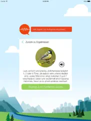 zwitschomat - vogelerkennung ipad bildschirmfoto 3