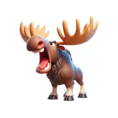 angry moose stickers revisión, comentarios