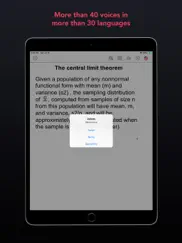 total reader - text to speech ipad capturas de pantalla 2