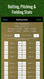 baseball stats tracker touch iphone resimleri 1