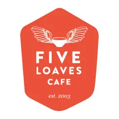 five loaves cafe logo, reviews