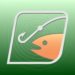 fishing spots - fish maps logo, reviews