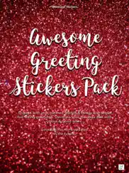 awesome greetings sticker pack ipad images 1