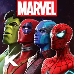 marvel contest of champions logo, reviews