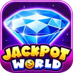 jackpot world™ - casino slots logo, reviews