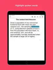 total reader - text to speech ipad images 3
