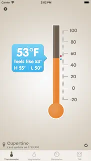 thermo-hygrometer iphone capturas de pantalla 1