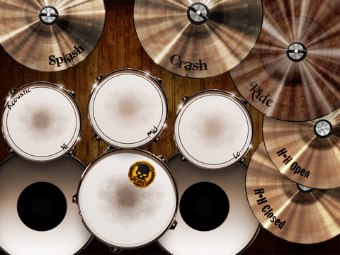 drums! - a studio quality drum kit in your pocket ipad resimleri 1