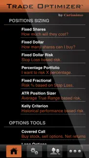 trade optimizer: stock position sizing calc calculator iphone images 4
