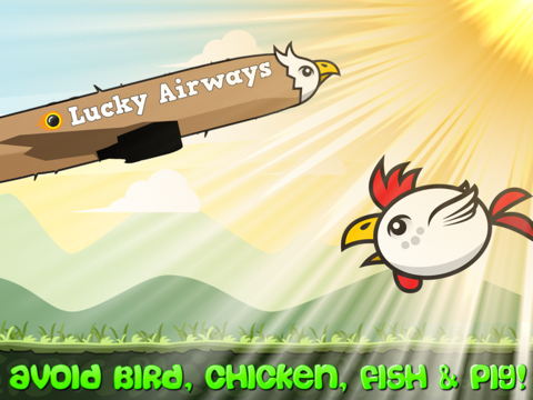 lucky airways vs flying bird, chicken, fish and pig ipad resimleri 4