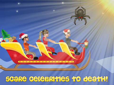 celeb rush 2 - bloody descent with a celebrity and the santa claus sleigh iPad Captures Décran 1