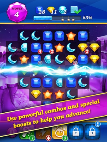diamond king - jewel crush rainbow charming game ipad images 4