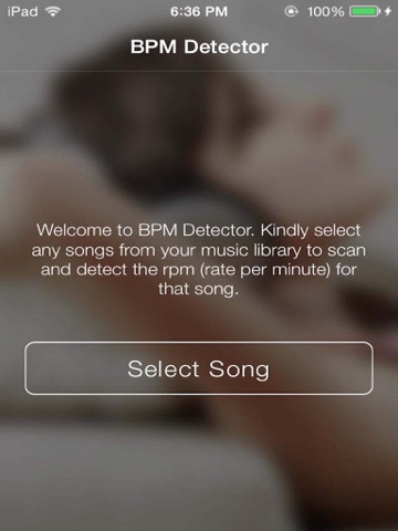 simple bpm detector - detect beat per minute tempo for songs ipad resimleri 3