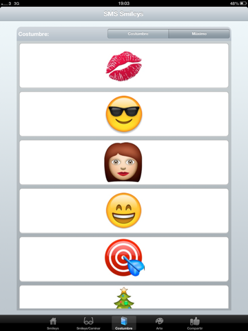 emoji smileys :) ipad capturas de pantalla 3