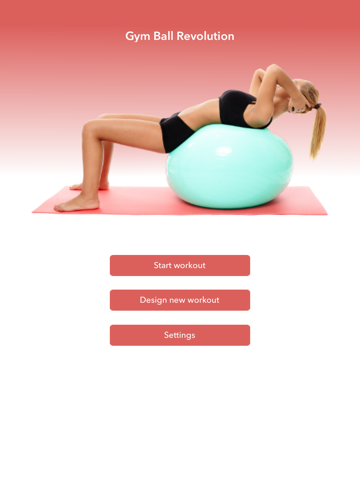 gym ball revolution - daily fitness swiss ball routines for home workouts program iPad Captures Décran 1