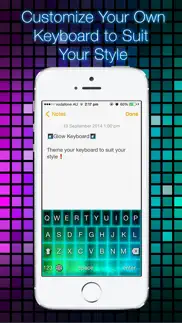 glow keyboard - customize & theme your keyboards iphone images 3