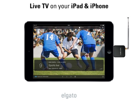 eyetv mobile ipad capturas de pantalla 1