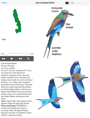 sasol ebirds of the kruger national park ipad images 1