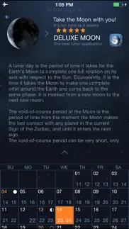 moon days - lunar calendar and void of course times iphone images 3