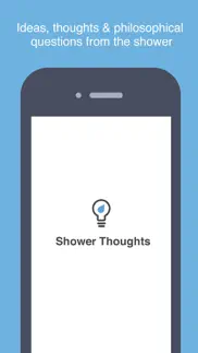shower thoughts - thoughts & ideas from the shower iphone images 1