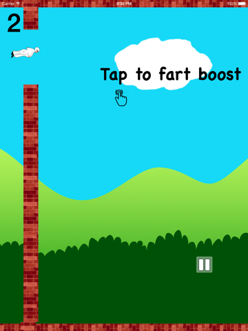 flappy farty man - free wingsuit flight game ipad images 3