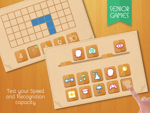 senior games - exercise your mind while having fun ipad images 2