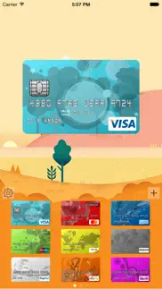 cardfolio - credit card and password manager iphone images 1