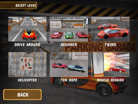 super cars parking 3d - drive, park and drift simulator 2 ipad images 3