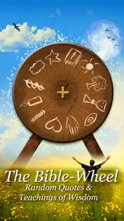 bible wheel - random quotes and teachings of wisdom iphone resimleri 1