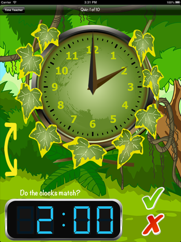 time teacher - learn how to tell time ipad images 3