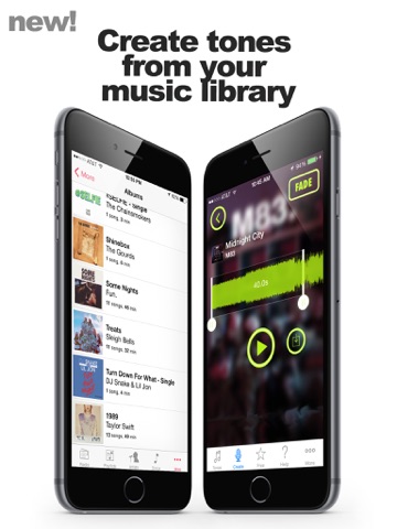 free music ringtones - music, sound effects, funny alerts and caller id tones iPad Captures Décran 2