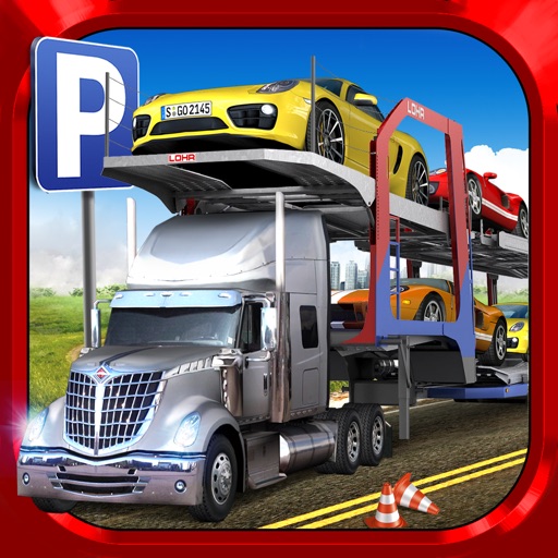 Car Transport Truck Parking Simulator - Real Show-Room Driving Test Sim Racing Games app reviews download