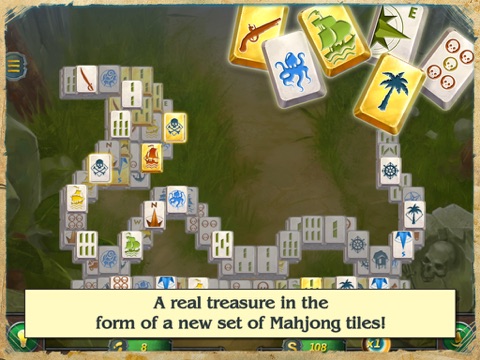mahjong gold 2 pirates island solitaire free iPad Captures Décran 4