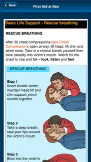 first aid at sea - adlard coles iphone resimleri 2
