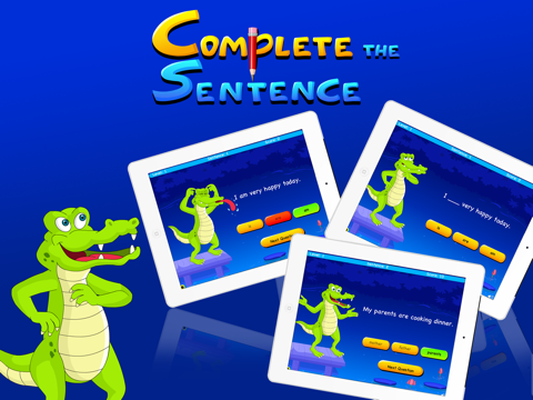 complete the sentence for kids ipad images 1