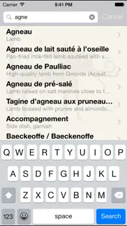 bon appétit - french food and drink glossary iPhone Captures Décran 2