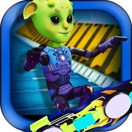 3D Skate Board Space Race - Awesome Alien Skater Racing Challenge FREE app reviews download