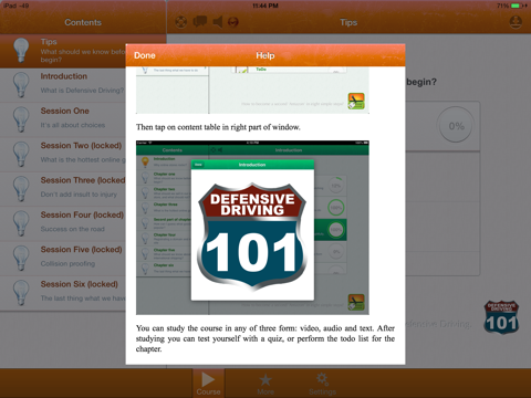 defensive driving 101 ipad images 2