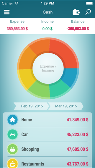 money planner pro - personal finance, account tracker, budget planner iphone images 2