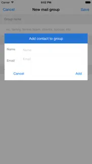 groupsend - group email made simple iphone images 3