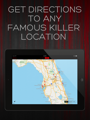 killer gps: crime scene, murder locations and serial killers ipad images 3