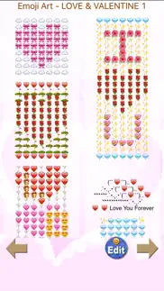 valentines day, love stickers, emoji art, wallpaper iphone bildschirmfoto 4