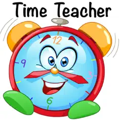 time teacher - learn how to tell time logo, reviews