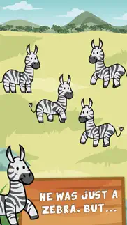 zebra evolution - breed and evolve mutant zebras iphone images 1